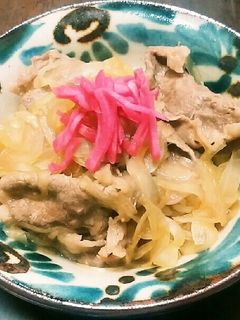 牛丼-レシピのメイン写真