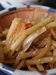 コリッシャキッ♪ 大根の皮のきんぴら-レシピのメイン写真