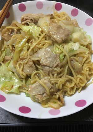 フライパンで簡単☆ソース焼きそば-レシピのメイン写真