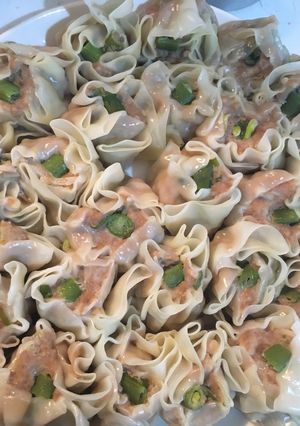時短フライパン餃子の皮シューマイ-レシピのメイン写真