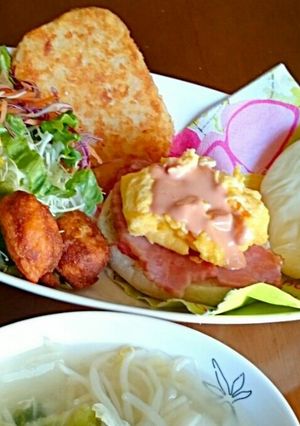 簡単！朝マック？もどき-レシピのメイン写真