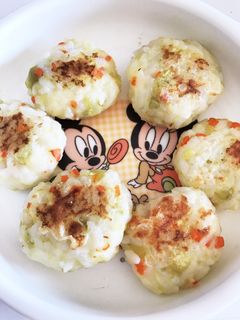 【離乳食後期】洋風ご飯お焼き-レシピのメイン写真