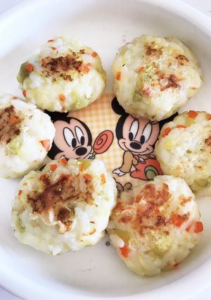 【離乳食後期】洋風ご飯お焼き-レシピのメイン写真