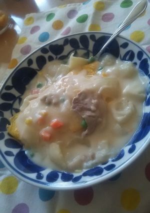 スパイシーオムかけシチュー-レシピのメイン写真