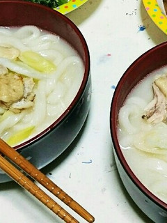 簡単☆鶏塩うどん-レシピのメイン写真