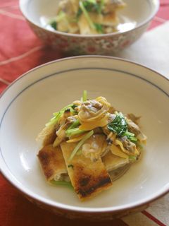 アサリと薄揚げのさっと煮-レシピのメイン写真