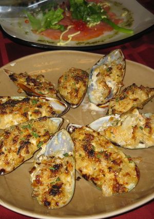 ムール貝のピリ辛マヨ焼き-レシピのメイン写真