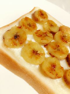 バナナトースト-レシピのメイン写真