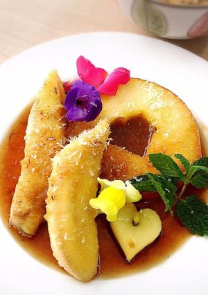 フルーツソテー・MISOソース-レシピのメイン写真