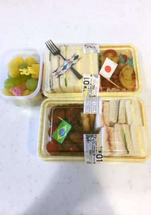 2016秋の遠足弁当(幼児用)-レシピのメイン写真