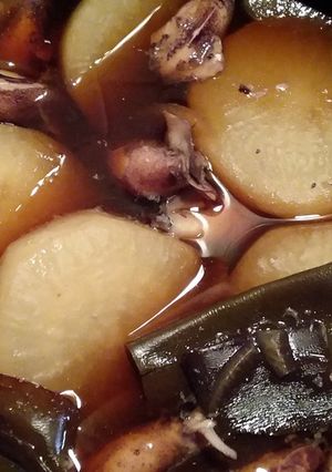 豆いかと大根の煮物♪-レシピのメイン写真