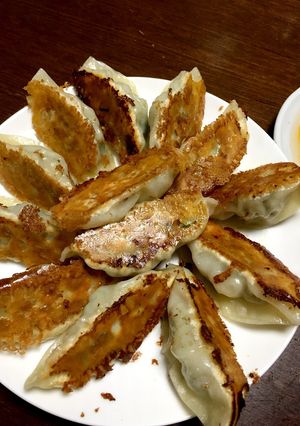 青じそ餃子☆ニャンコレシピ80個分-レシピのメイン写真