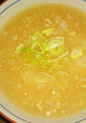 暖か！ トロトロ&もっちりの蓮根団子汁-レシピのメイン写真