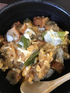 簡単♡我が家の絶品ごぼ天玉子丼♡-レシピのメイン写真