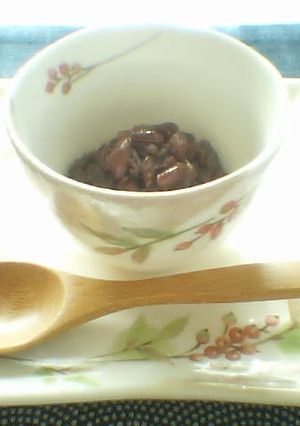 ゆで小豆-レシピのメイン写真