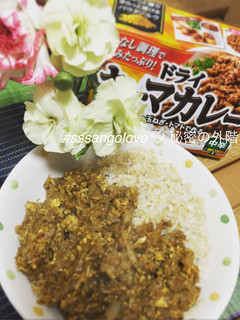 しらす卵キーマ風カレー♡-レシピのメイン写真