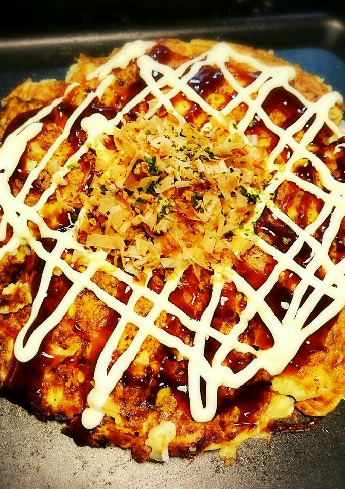 とろける✨ヘルシーなお好み焼き♪-レシピのメイン写真