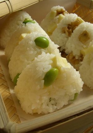 うまうま♥枝豆とチーズのおにぎり♥-レシピのメイン写真