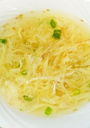 子供大好き♪カニカマと玉子の中華スープ-レシピのメイン写真