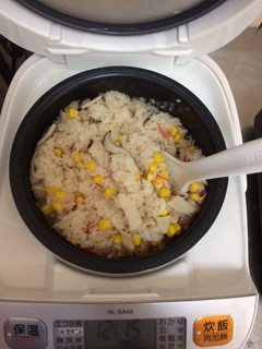 エリンギとコーンの炊き込みご飯-レシピのメイン写真