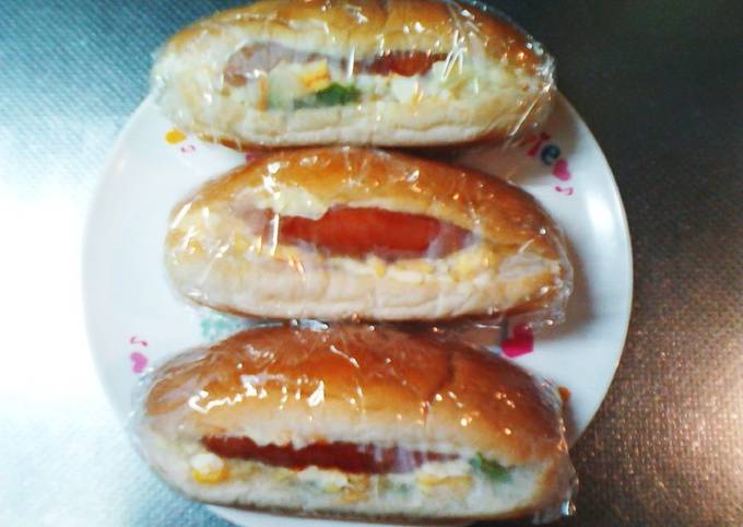 簡単♪玉子入りホットドッグ by フリージア♬ 【クックパッド】 簡単 