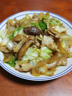 ☆玉ねぎと豚バラ肉のごま油炒め☆-レシピのメイン写真