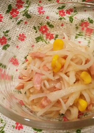 大根とツナの甘ドレサラダ-レシピのメイン写真