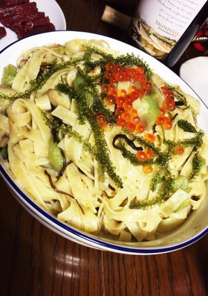 柚子胡椒風味のフェットゥチーネ-レシピのメイン写真