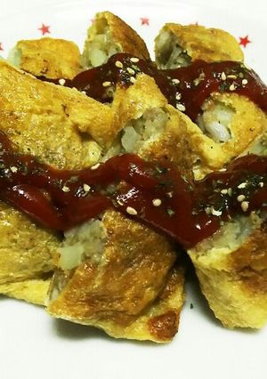 玉子、小麦粉なしの揚げ焼きメンチカツ-レシピのメイン写真