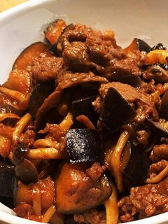簡単!牛肉とナスのケチャップポン酢炒め-レシピのメイン写真