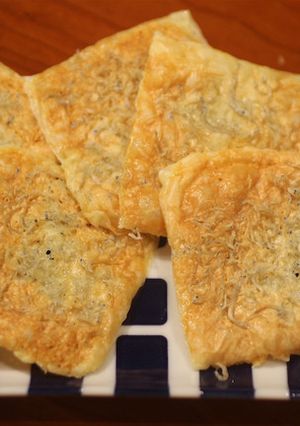 しらすチーズせんべい-レシピのメイン写真