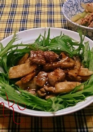豚ヒレ肉と蓮根のチンジャオロース風-レシピのメイン写真