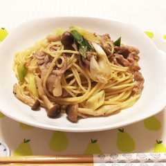 รูปของ ガッツリ！豚味噌パスタ