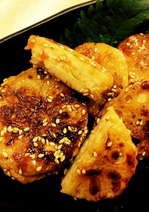 ❄︎リメイク❤️れんこんはさみ焼き❄︎-レシピのメイン写真
