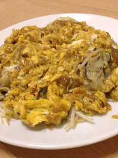 オースワン・タイ牡蠣の卵とじともやし炒め-レシピのメイン写真