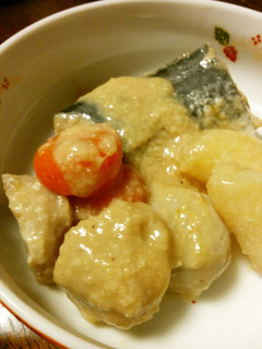 鰆と根菜のふっくら酒粕煮-レシピのメイン写真