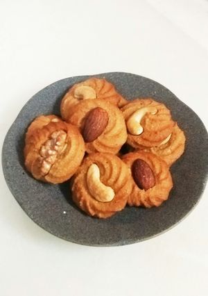 コーヒー＆ナッツ クッキー-レシピのメイン写真