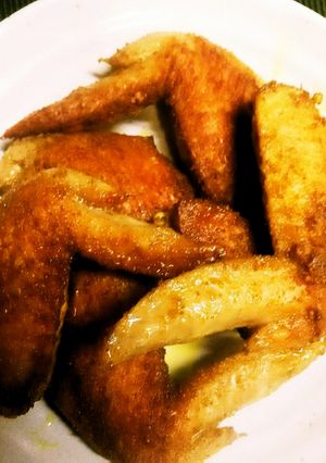 簡単！手羽先DEスパイシーなカレー焼き♪-レシピのメイン写真