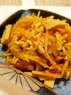 栄養たっぷり♪高野豆腐入りの切り干し大根-レシピのメイン写真