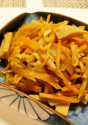 栄養たっぷり♪高野豆腐入りの切り干し大根-レシピのメイン写真