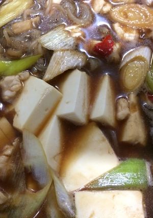麻婆鍋-レシピのメイン写真