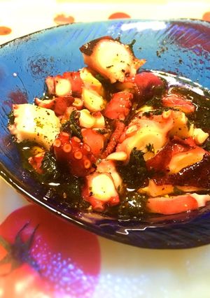 ～ずぼら女子が作る美味しいタコ酢～-レシピのメイン写真
