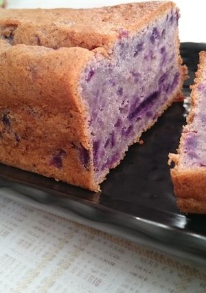 紫芋の簡単パウンドケーキ-レシピのメイン写真