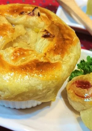 リメイク★シチュー【クリームポットパイ】-レシピのメイン写真