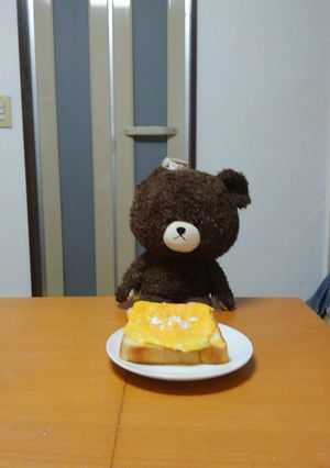 ゆずを絞った卵のトースト-レシピのメイン写真