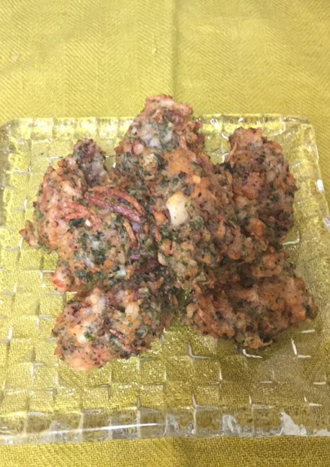 〃イカと紅ショウガのちぎり磯辺揚げ-レシピのメイン写真