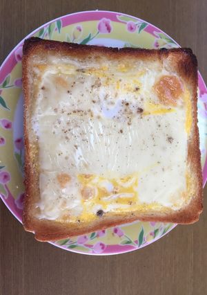 #ハムエッグチーズパン#-レシピのメイン写真