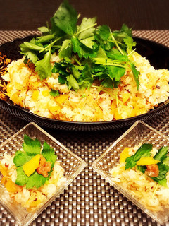 焦がしネギとしらすとたくあんの混ぜご飯♡-レシピのメイン写真