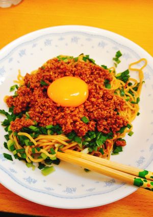甘辛がっつり！台湾混ぜそば-レシピのメイン写真