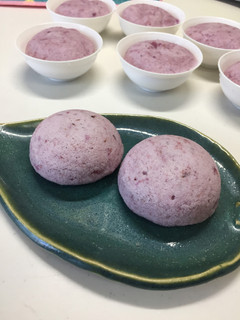 紫山芋のかるかん-レシピのメイン写真